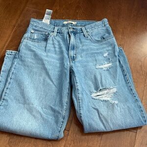 LEVIS BAGGY DAD WOMENS JEANS